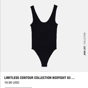 ZARA Limitless Contour Collection Bodysuit 03